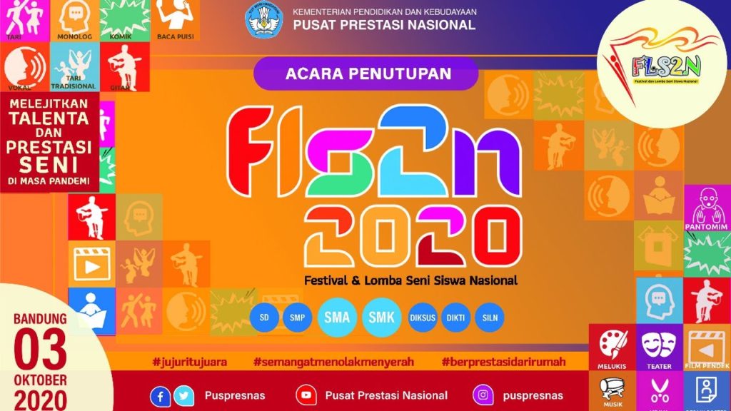 Penutupan Festival Dan Lomba Seni Siswa Nasional Skansa Tv