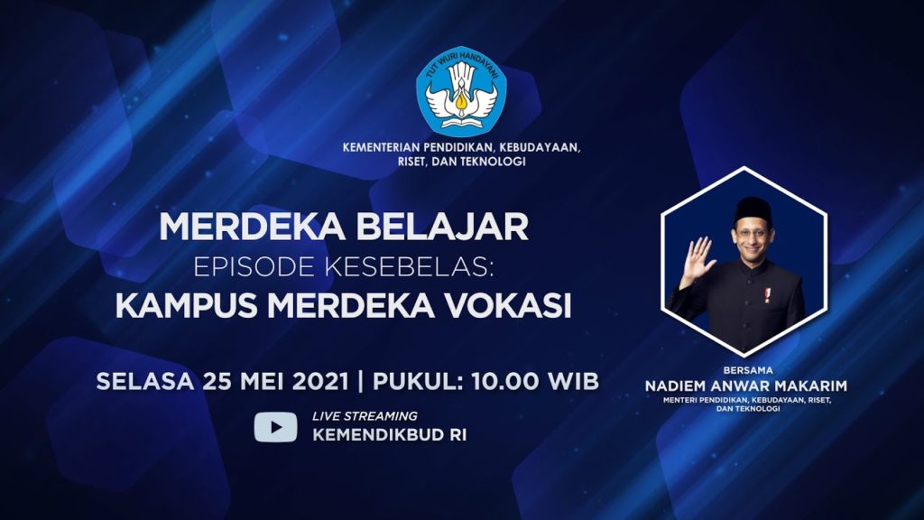 Peluncuran Merdeka Belajar Episode 11 Kampus Merdeka Vokasi | Skansa Tv